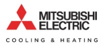 Mitsubishi air conditioner heating repair and service logo
